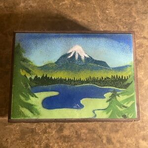 Scenic Mountain Jewelry Box